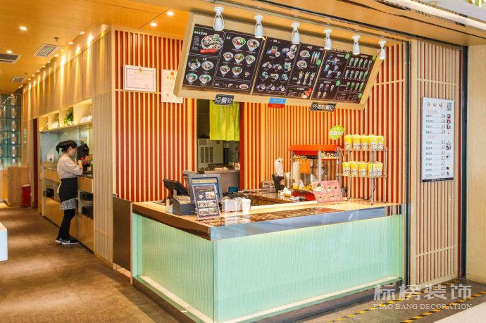 布蘭諾奶茶門店裝修奶茶店裝修公司怎樣選？